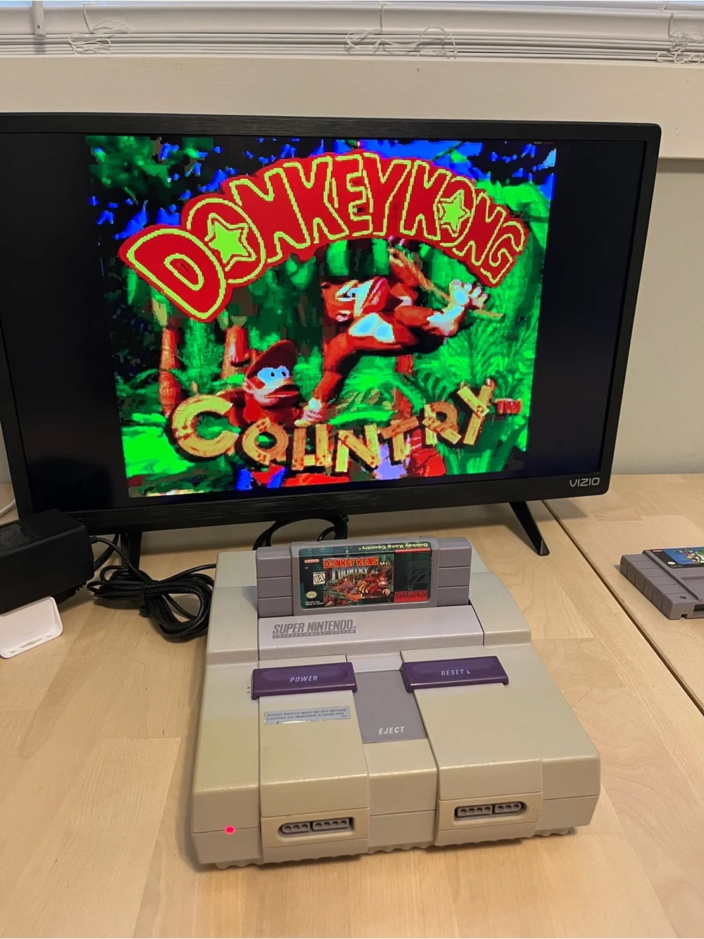 Donkey Kong Country SNES Authentic Tested Working
